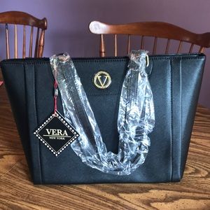 NWT Vera New York Black Jetta Tota